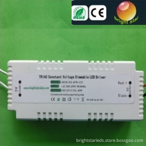 30W 12V Triac Constant Voltage Dimmable LED Driver (DIM-EX-30W-12V)